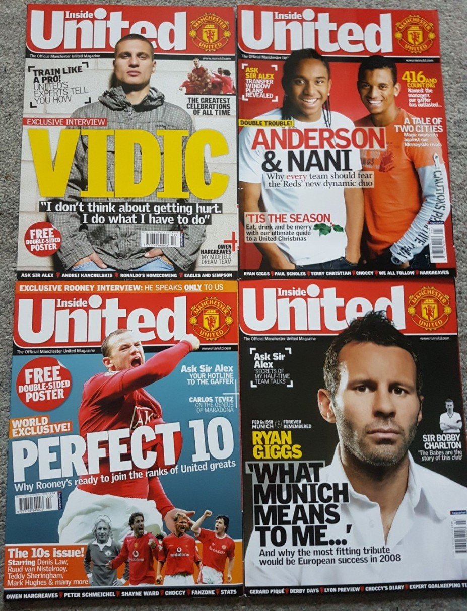 Inside United : The Official Magazine of Manchester United (4 … | Immagine principale