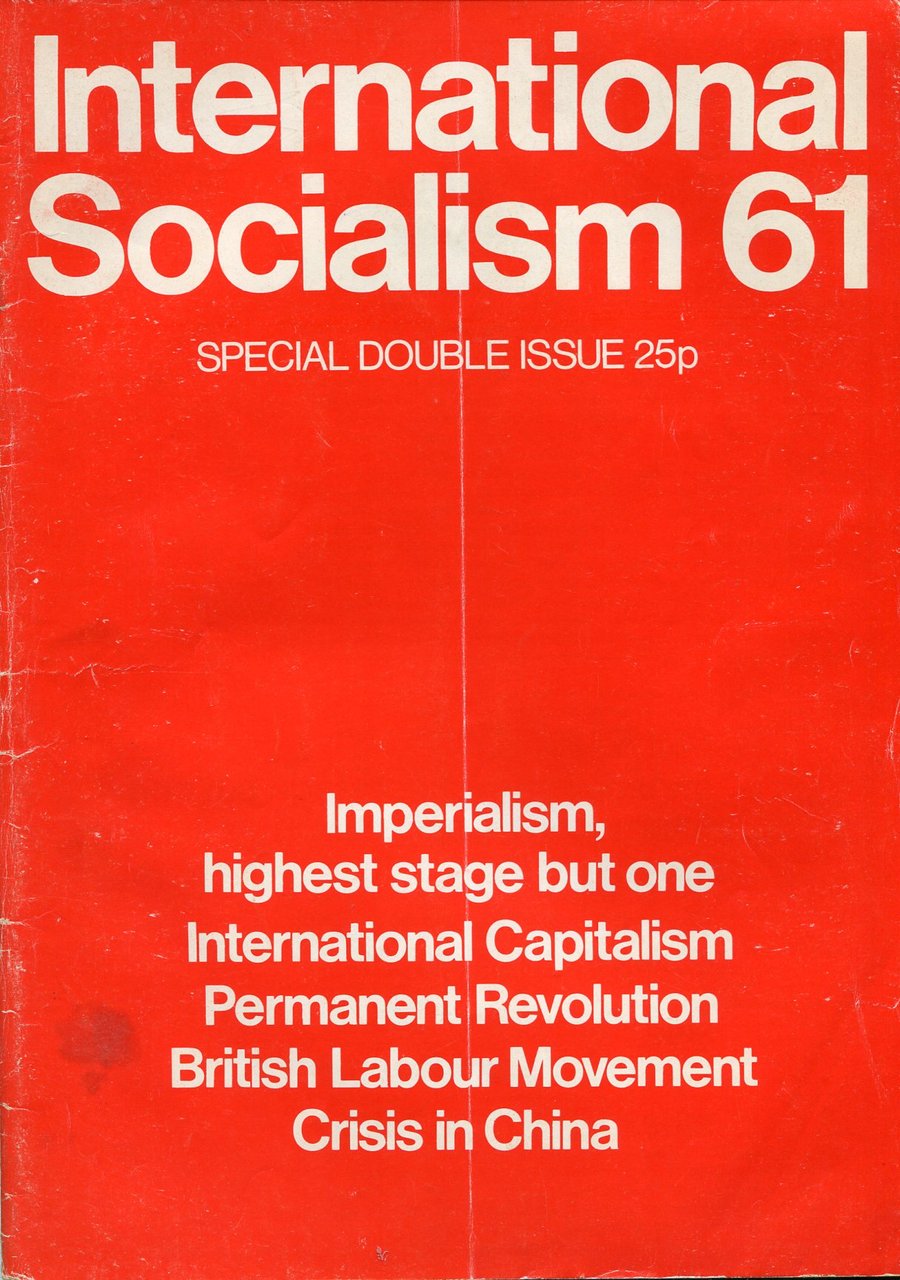 International Socialism : 1st Series June 1973 No 61 | Immagine principale