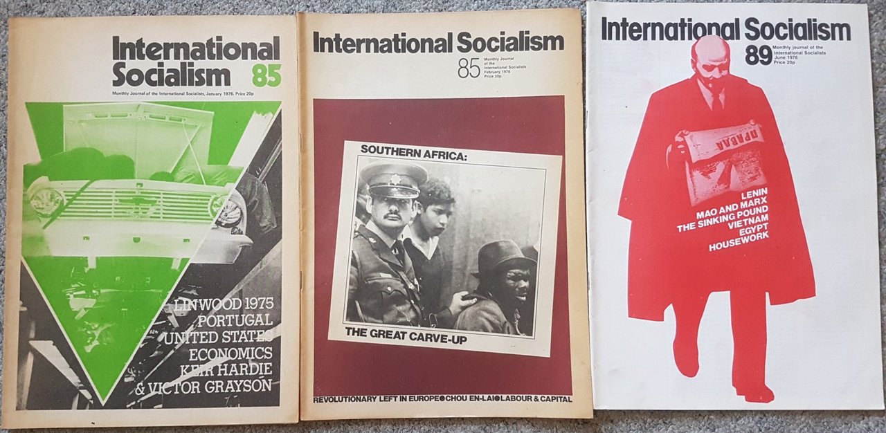 International Socialism : 3 Issues - January, February, June 1976 | Immagine principale