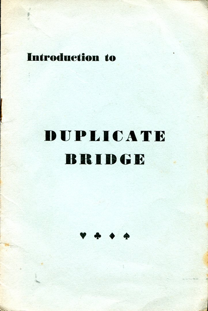 Introduction to Duplicate Bridge | Immagine principale