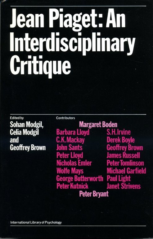 Jean Piaget: An Interdisciplinary Critique | Immagine Gallery 2