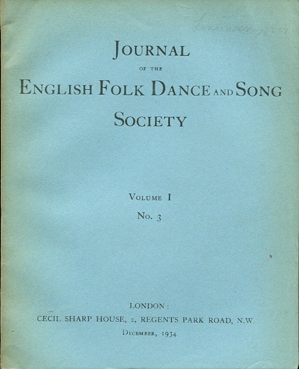 Journal of the English Folk Dance and Song Society Volume … | Immagine principale