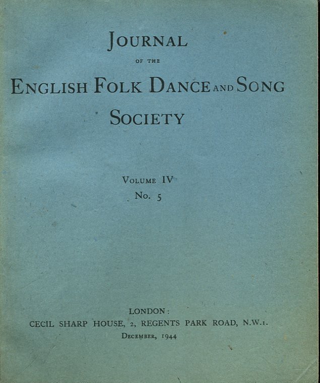 Journal of the English Folk Dance & Song Society : … | Immagine principale