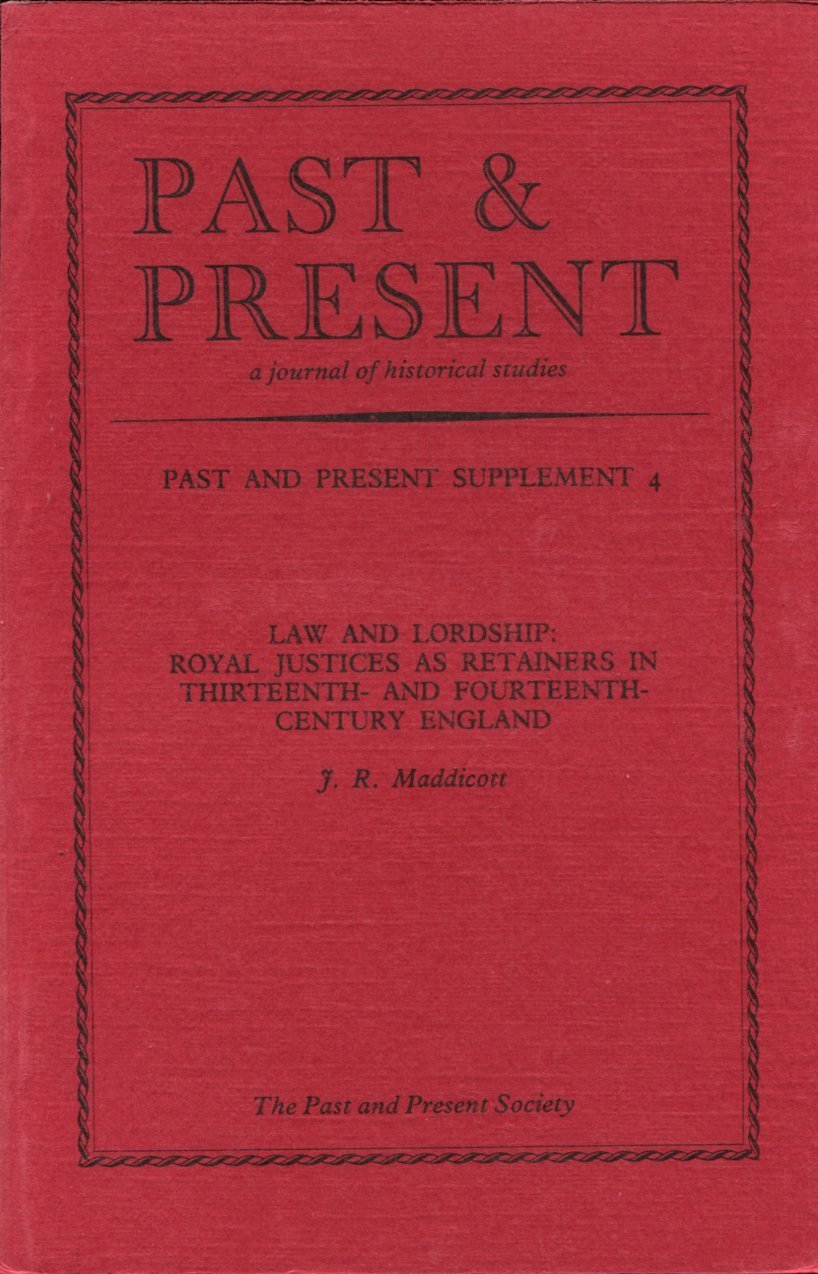 Law and Lordship : Royal Justices as Reteainers in Thirteenth … | Immagine principale