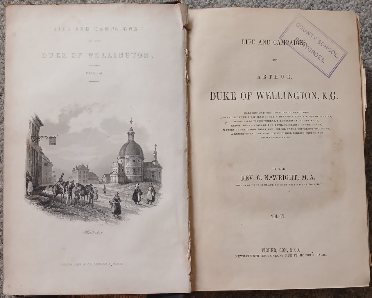 Life and Campaigns of Arthur, Duke of Wellington, K.G. : … | Immagine principale
