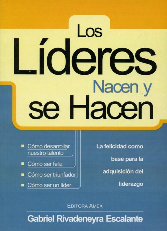 Los Lideres Nacen y se Hacen (Leaders are Born and … | Immagine Gallery 2