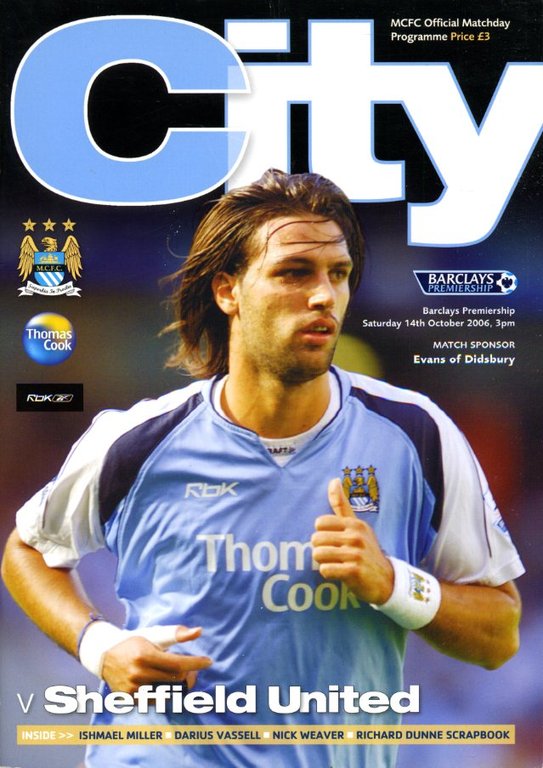 Manchester City v Sheffield United : October 14th 2006 : … | Immagine Gallery 2