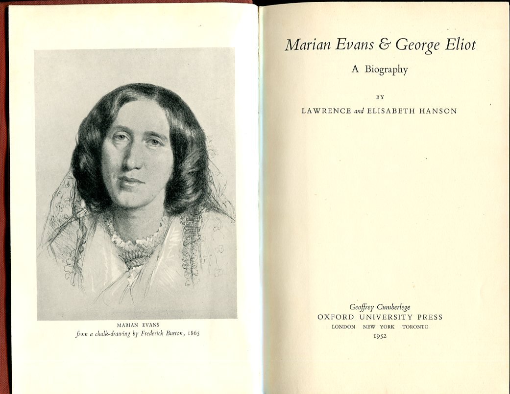 Marian Evans & George Eliot : A Biography | Immagine principale