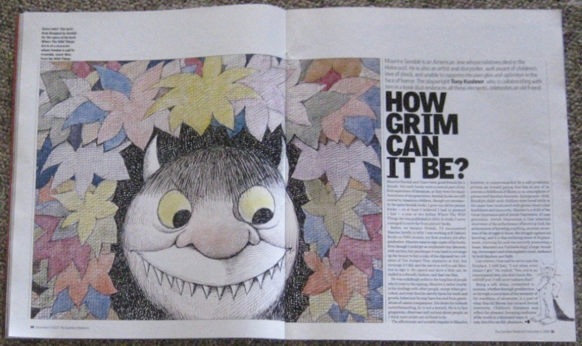 Maurice Sendak Feature in Guardian Weekend Magazine | Immagine principale