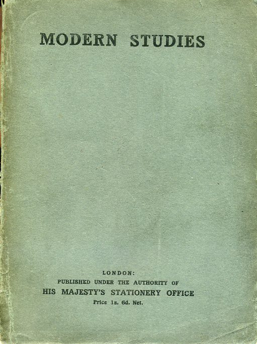 Modern Studies : Being the Report of the Committee on … | Immagine Gallery 2