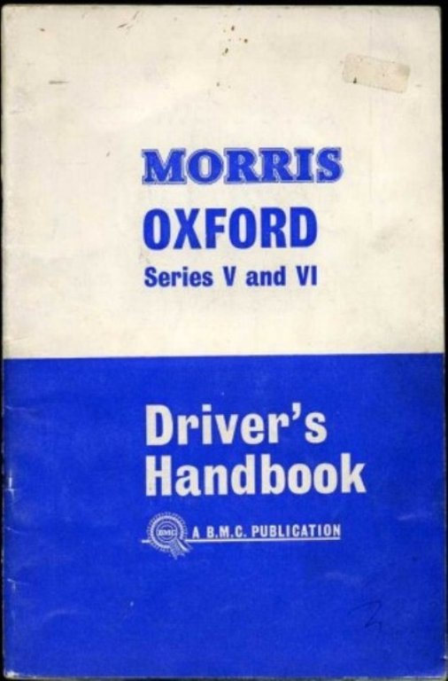 Morris Oxford Series V and VI Driver's Handbook | Immagine Gallery 2