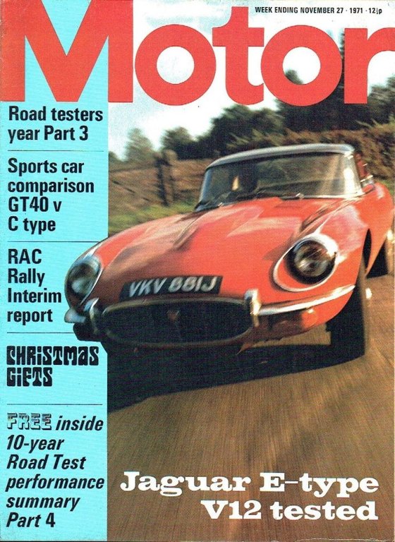 Motor Magazine : November 27 1971 | Immagine Gallery 2