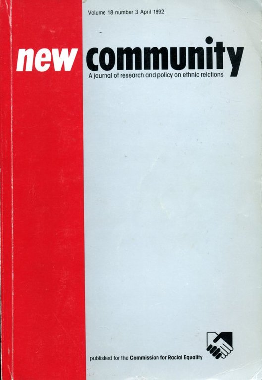 New Community Volume 18 No 3 April 1992 | Immagine Gallery 2