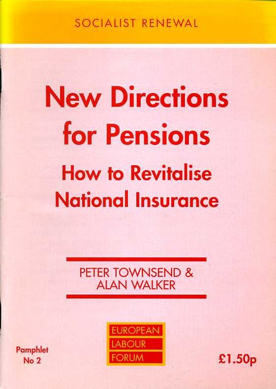 New Directions For Pensions : How To Revitalise National Insurance | Immagine Gallery 2