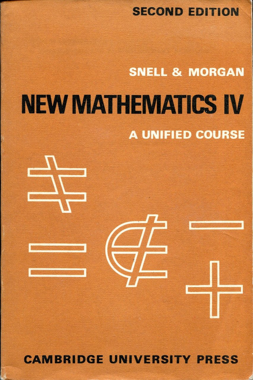 New Mathematics IV : A Unified Course | Immagine principale