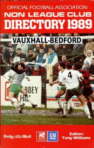 Official Football Association Non League Club Directory 1989 | Immagine Gallery 2