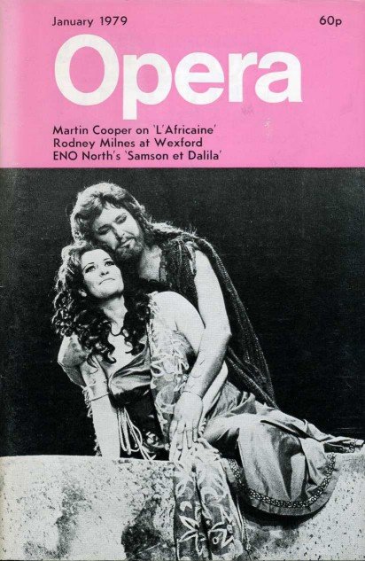 Opera (magazine) - Volume 30 No 1 : January 1979 | Immagine principale