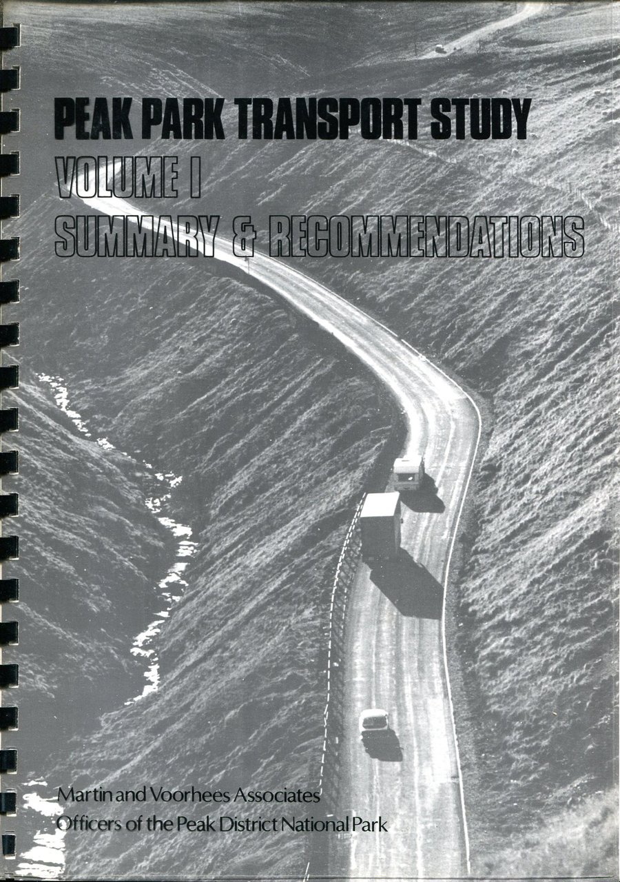 Peak Park Transport Study : Volume I - Summary & … | Immagine principale