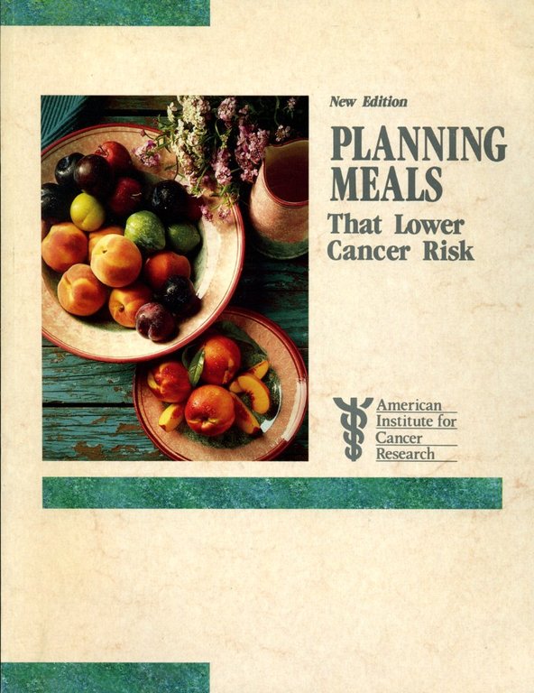 Planning Meals That Lower Cancer Risk a Professional Reference Guide … | Immagine Gallery 2