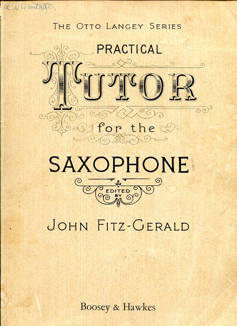 Practical Tutor for the Saxophone | Immagine principale