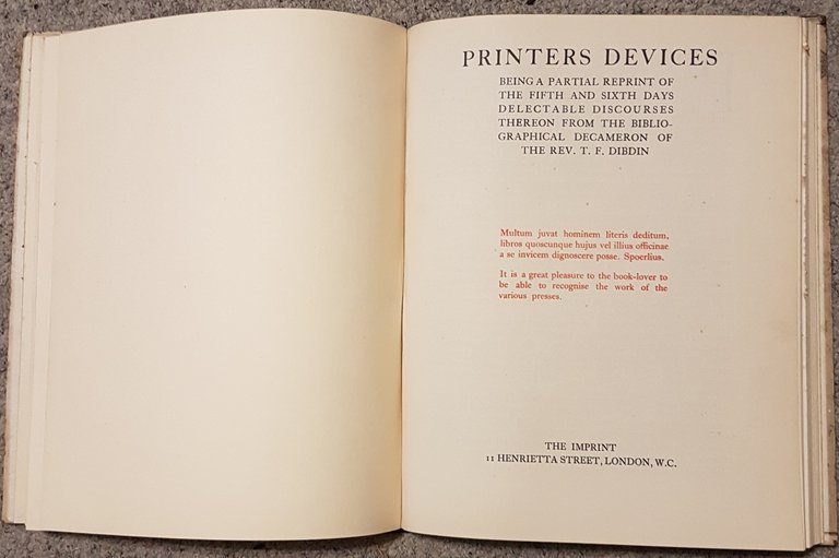 Printers Devices : Being a Partial Reprint of the Fifth … | Immagine Gallery 2
