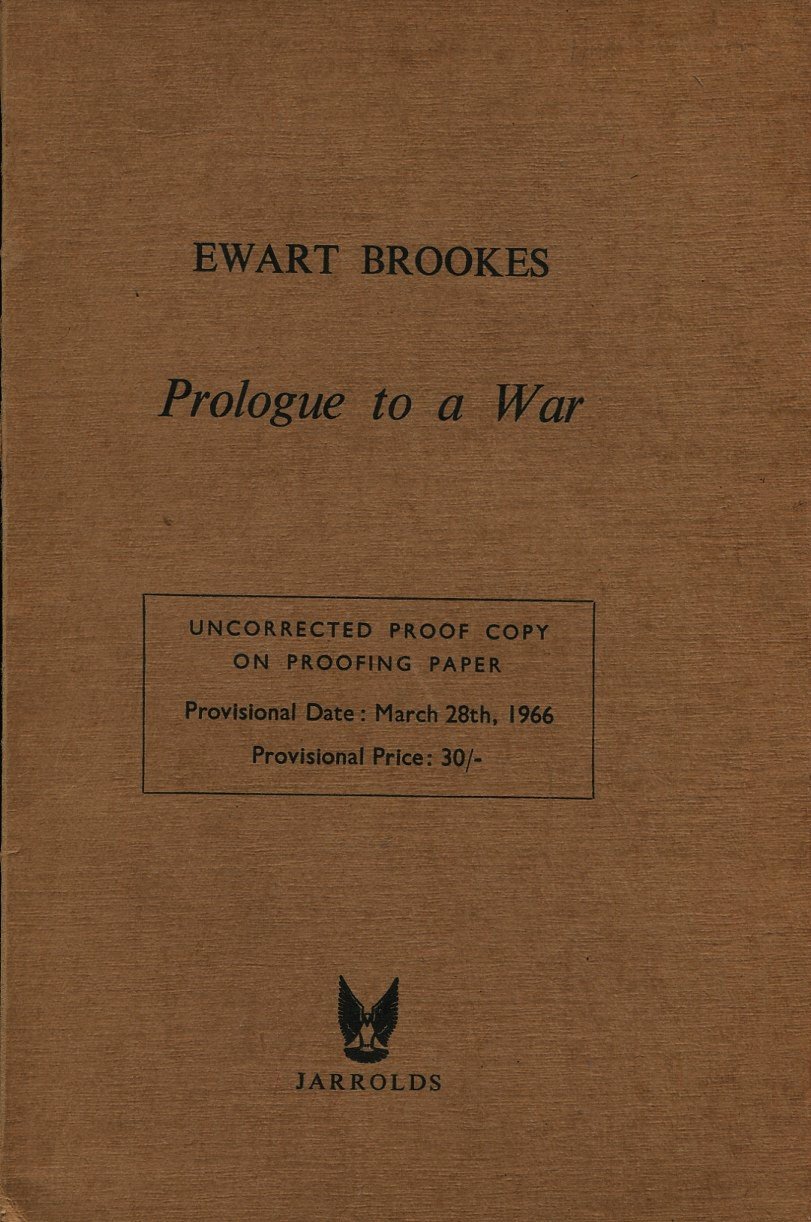 Prologue to a War (Uncorrected Proof Copy) | Immagine principale