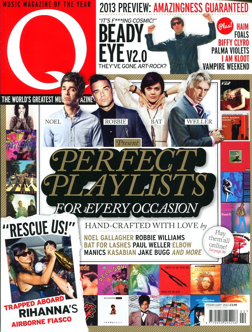 Q Music Magazine : February 2013 : Perfect Playlists on … | Immagine principale