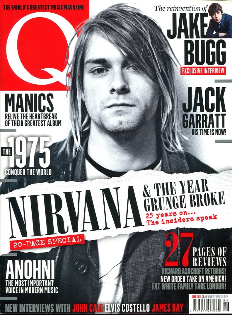 Q Music Magazine : June 2016 : Kurt Cobain on … | Immagine principale