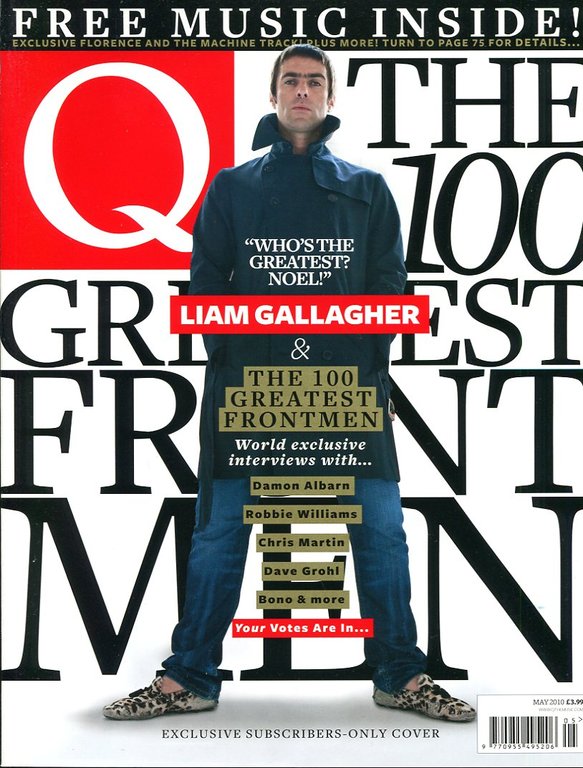 Q Music Magazine : May 2010 : Liam Gallagher on … | Immagine Gallery 2