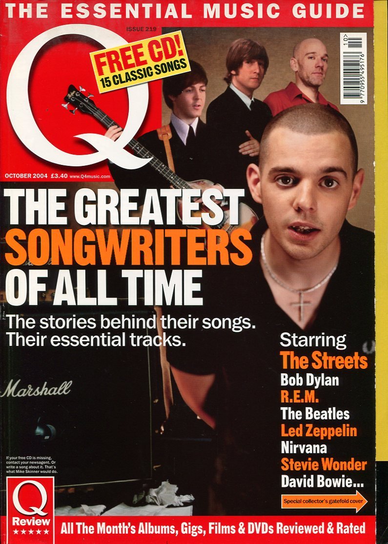 Q Music Magazine : October 2004 : Greatest Songwriters of … | Immagine principale