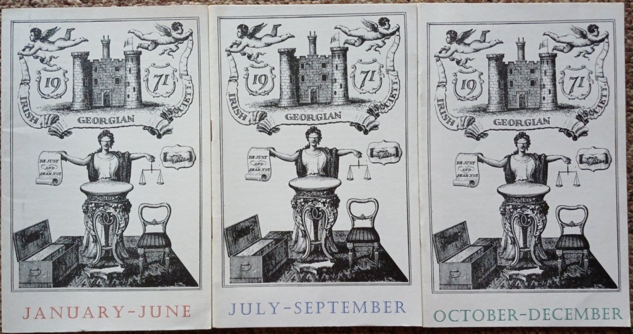 Quarterly Bulletin of the Irish Georgian Society 1971 (all year) | Immagine principale