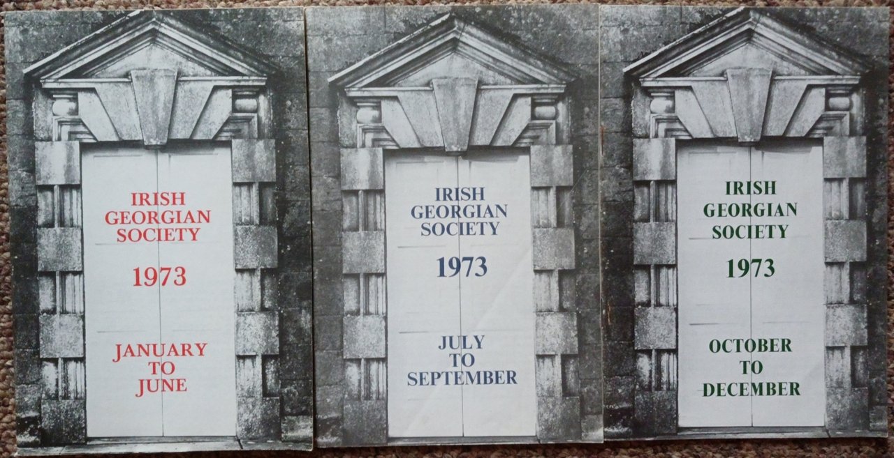 Quarterly Bulletin of the Irish Georgian Society 1973 (all year) | Immagine principale