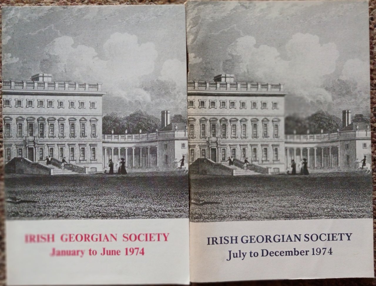 Quarterly Bulletin of the Irish Georgian Society 1974 (all year) | Immagine principale