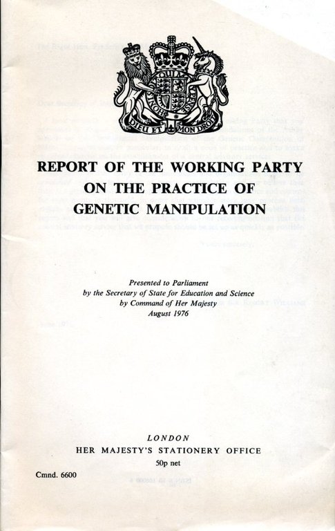 Report of the Working Party on the Practice of Genetic … | Immagine Gallery 2
