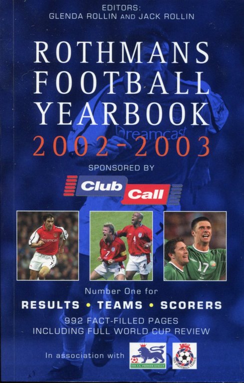 Rothmans Football Yearbook 2002-2003 : 33rd Year | Immagine Gallery 2