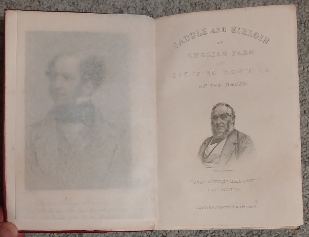 Saddle and Sirloin or English Farm and Sporting Worthies 'Red … | Immagine principale