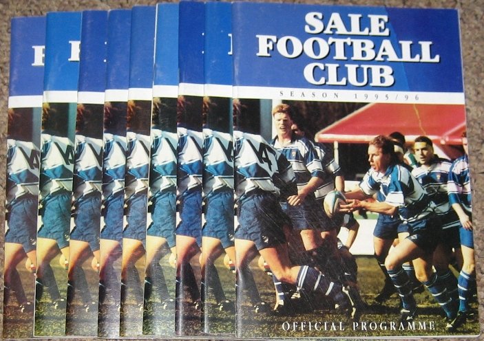 Sale Football Club (9 programmes1995/96) | Immagine principale