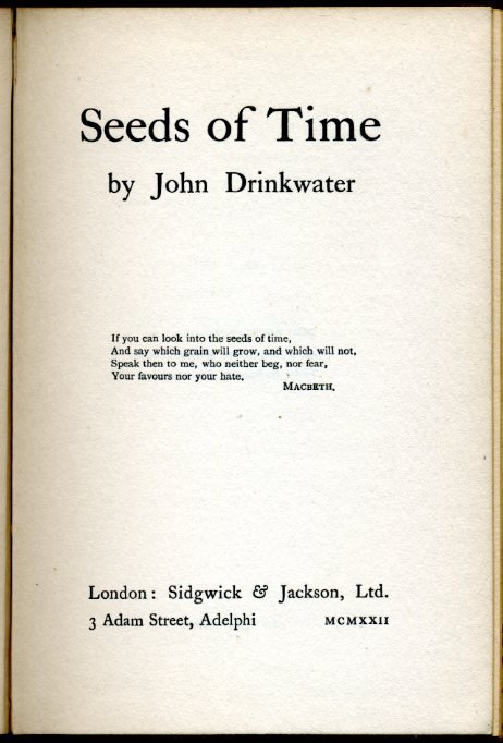 Seeds of Time | Immagine principale