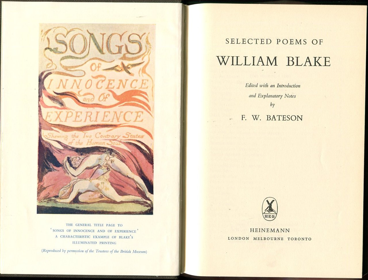 Selected Poems of William Blake | Immagine principale
