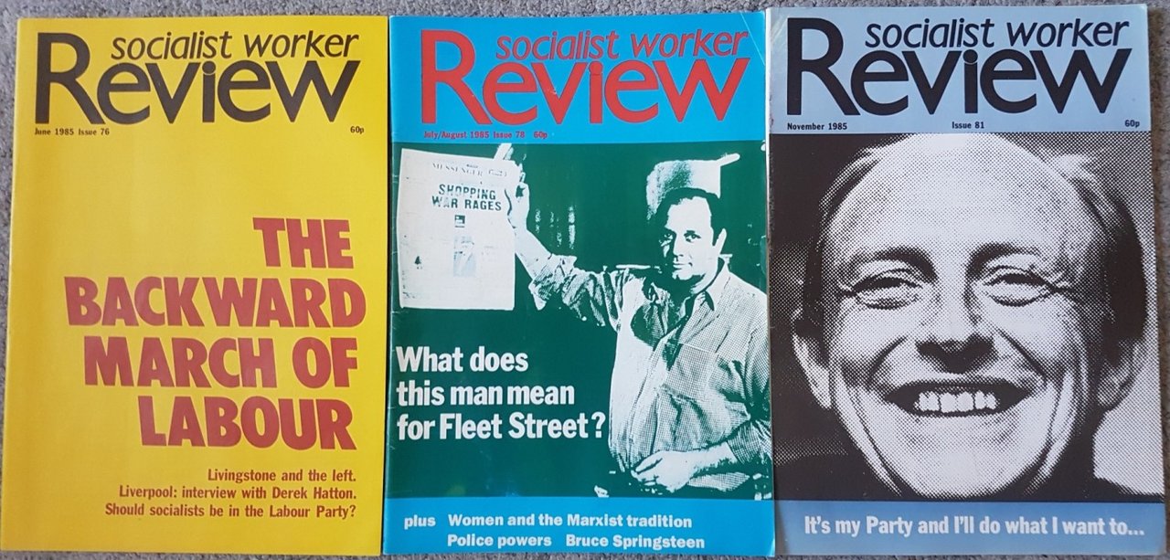 Socialist Worker Review : Three Issues June. July, November 1985 | Immagine principale