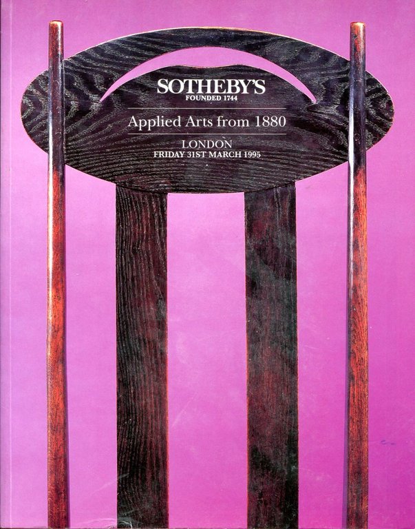 Sotheby's : Applied Arts from 1880 : 31 March 1995 | Immagine Gallery 2