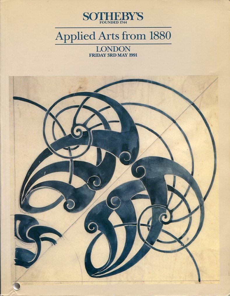 Sotheby's : Applied Arts from 1880 : 3rd May 1991 | Immagine principale