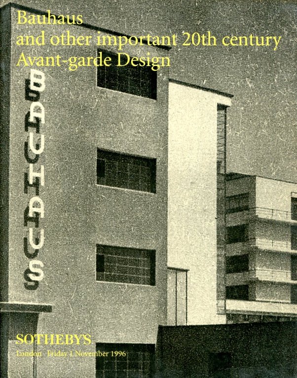Sotheby's : Bauhaus and Other Important 20th Century Avant-Garde Design … | Immagine Gallery 2