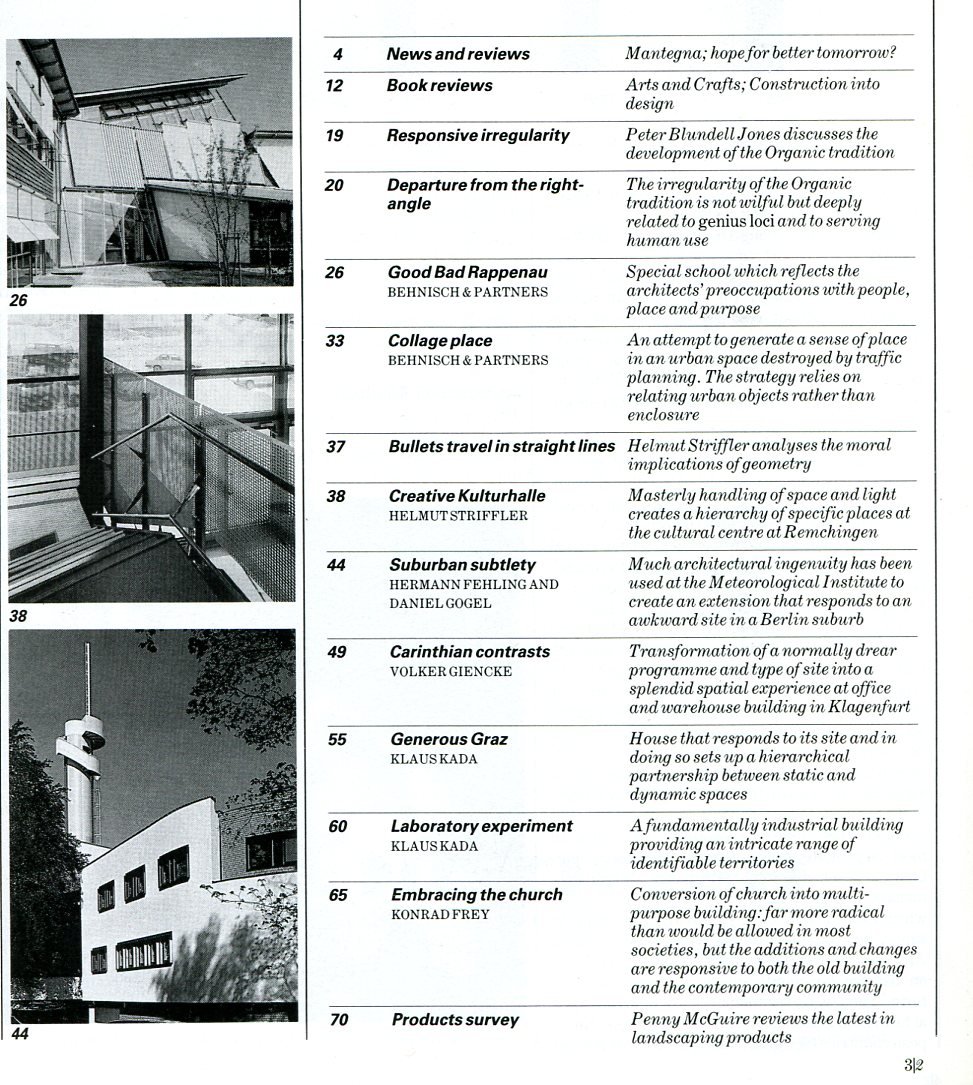 The Architectural Review No. 1140 February 1992 | Immagine principale