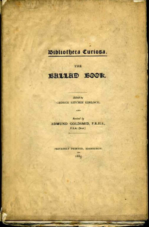 The Ballad Book : Bibliotheca Curiosa (Limited Edition) | Immagine Gallery 2