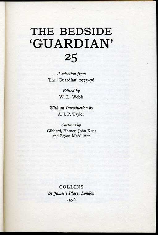 The Bedside 'Guardian' 25 : A Selection from the Manchester … | Immagine principale