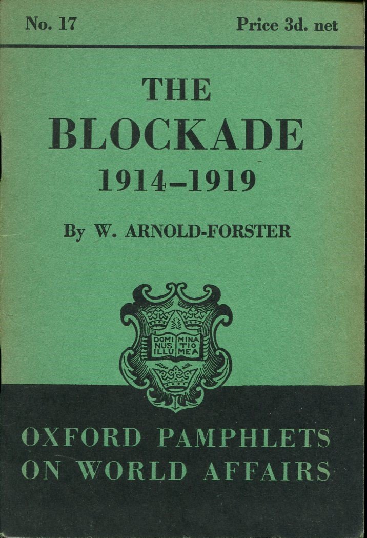 The Blockade 1914-1919 : Before the Armistice and After | Immagine principale