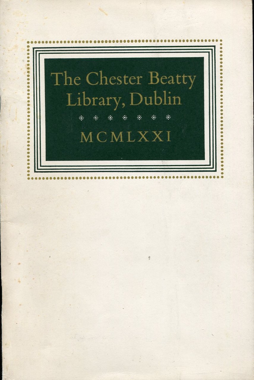 The Chester Beatty Library, Dublin | Immagine principale