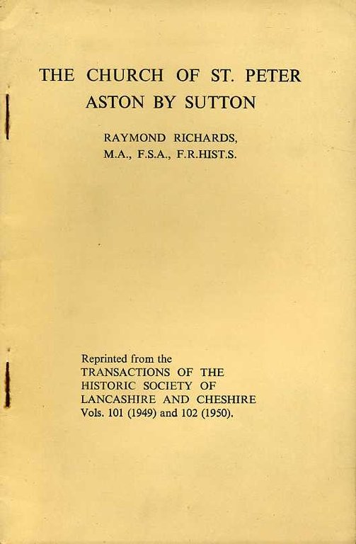 The Church of St. Peter, Aston By Sutton | Immagine Gallery 2