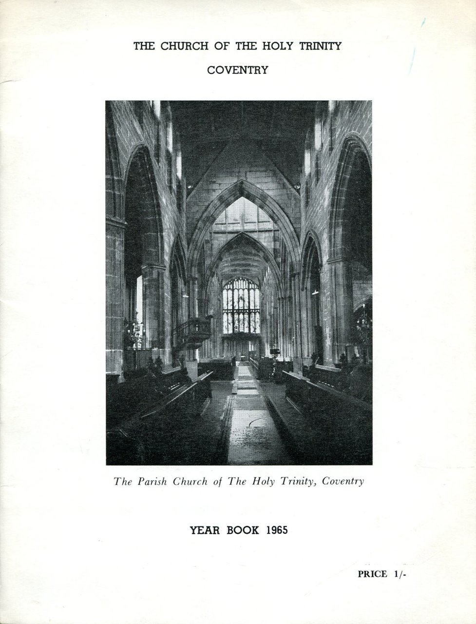 The Church of the Holy Trinity Coventry : Year Book … | Immagine principale